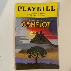 (OFFERS WELCOME) 2023 Camelot Revival Playbill (Lincoln Center)